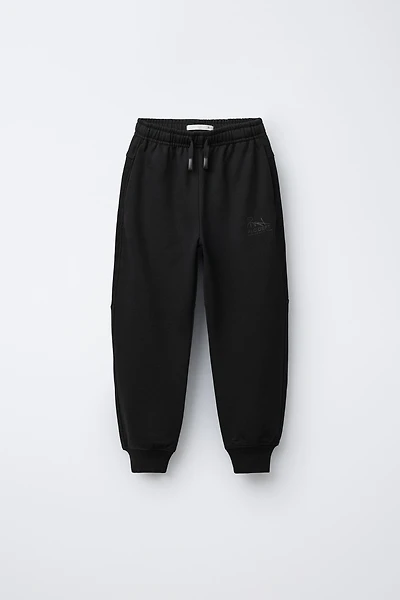 COMBINATION WAFFLE JOGGER PANTS