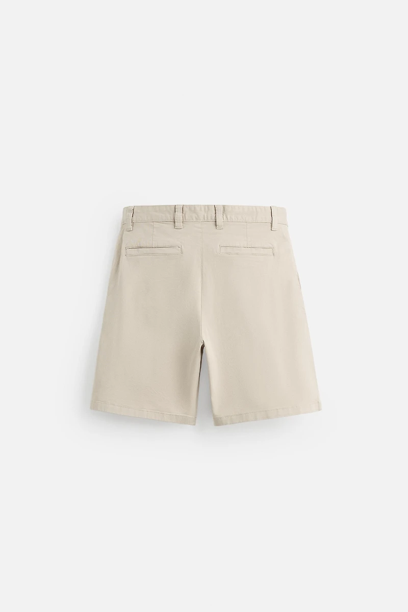 BERMUDA CHINO REGULAR FIT