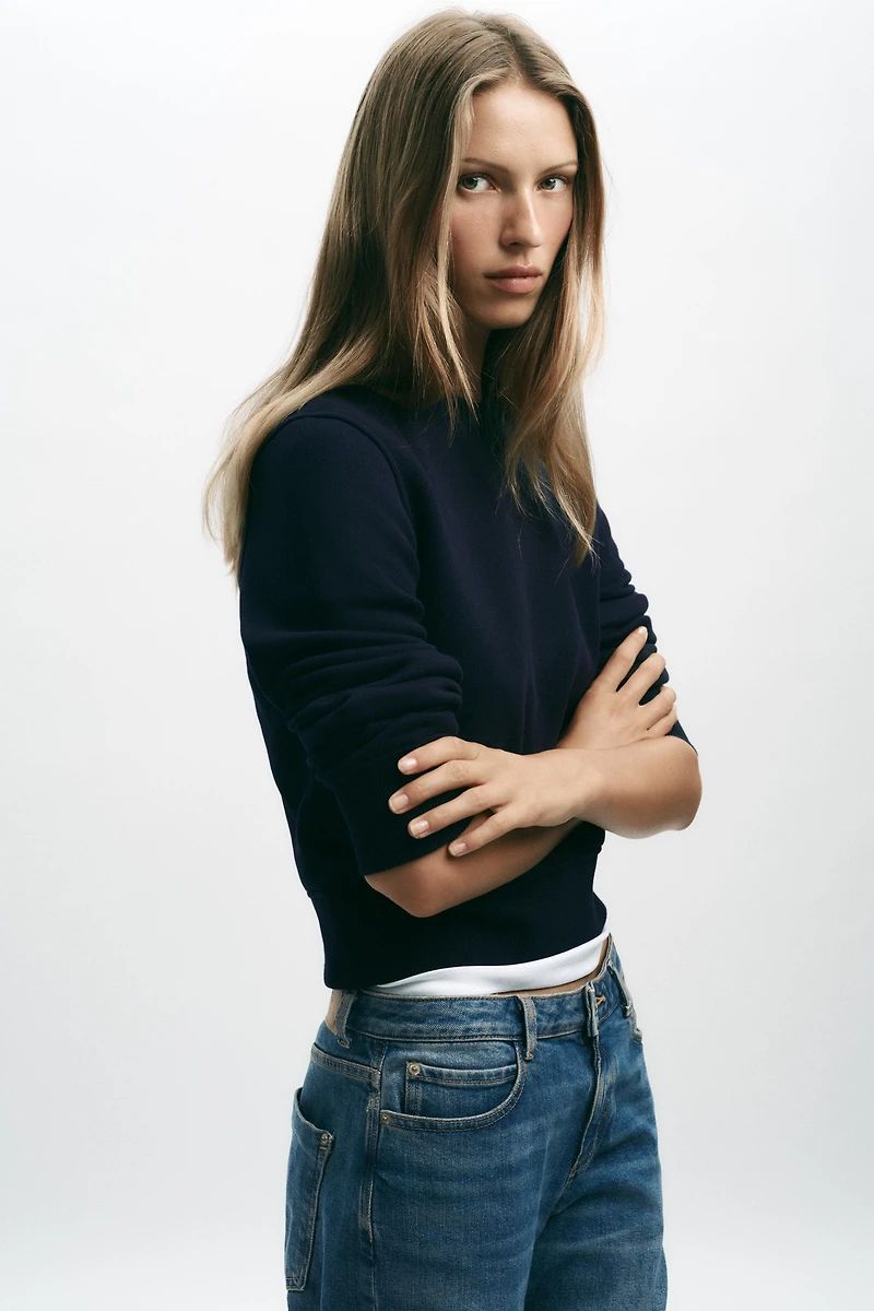 SWEAT BASIQUE EN COTON