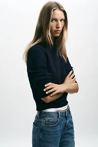 SWEAT BASIQUE EN COTON