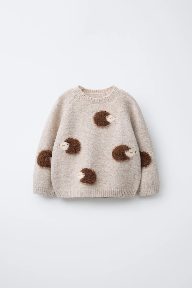 HEDGEHOG KNIT JUMPER