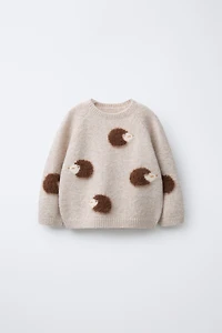 HEDGEHOG KNIT JUMPER