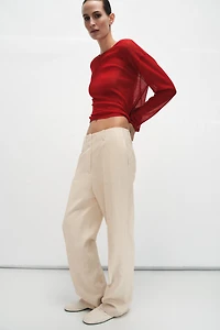 RUSTIC OPENWORK JUMPER