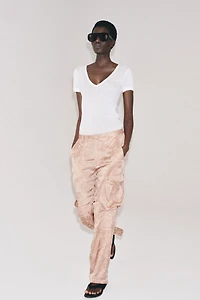 EMBROIDERED CARGO PANTS ZW COLLECTION