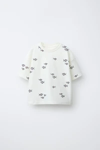 FISH PRINT T-SHIRT