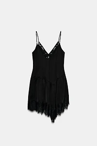 ZW COLLECTION ASYMMETRIC MINI DRESS