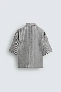 RELAXED FIT STRIPED SHIRT