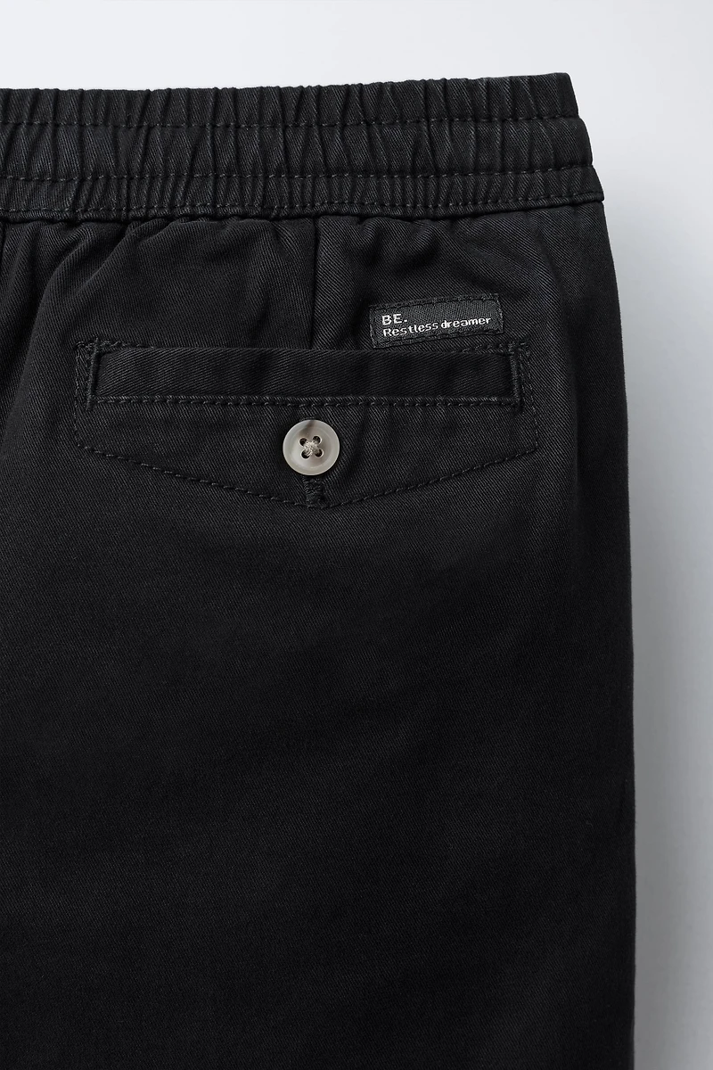 STRAIGHT CHINO PANTS