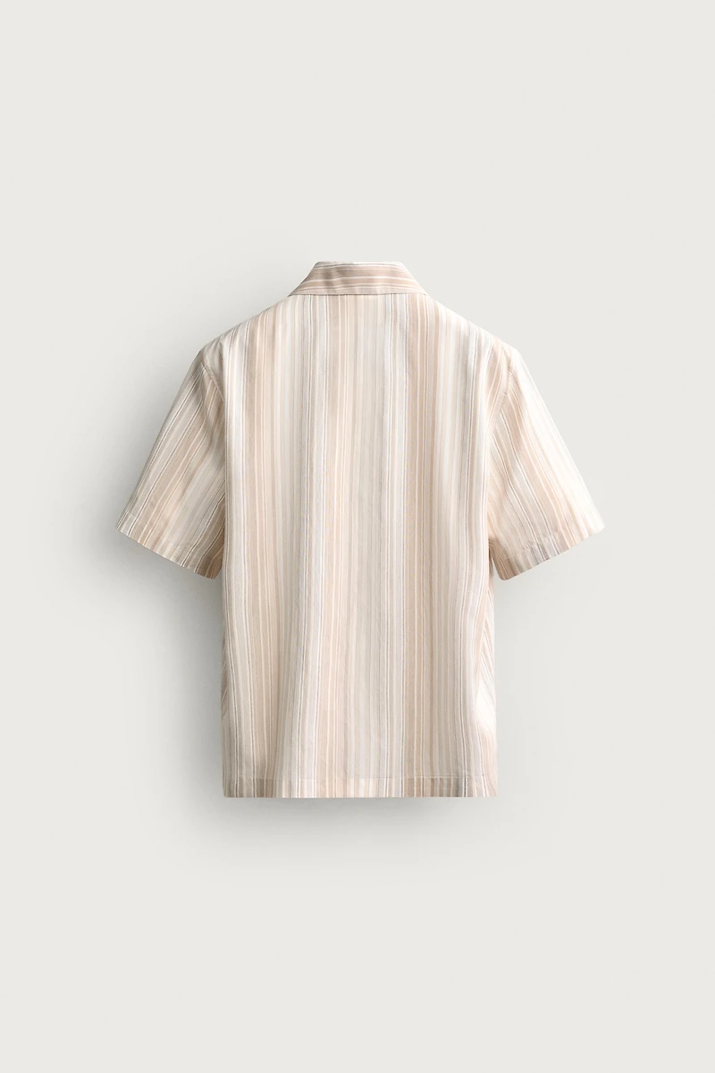 REGULAR FIT STRIPED SHIRT