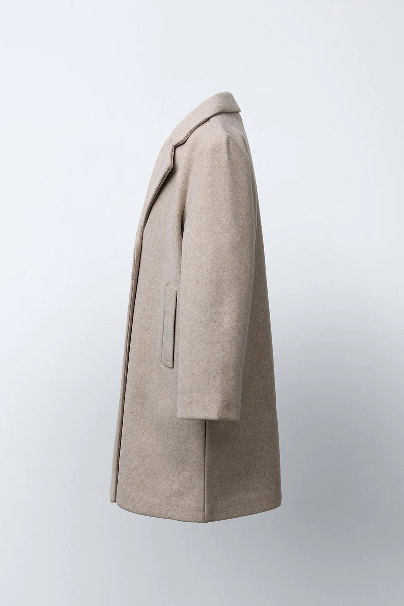 MANTEAU DRAP BASIQUE