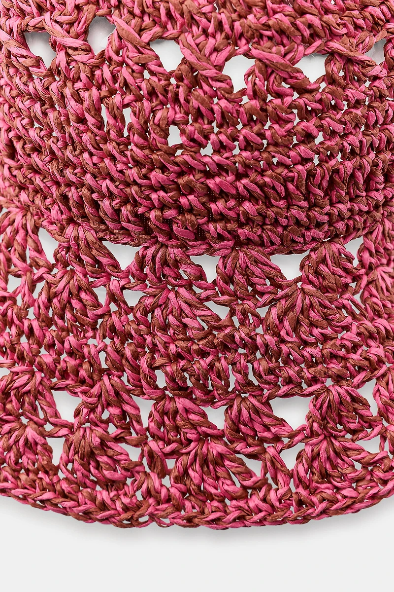 100% PAPER WOVEN HAT