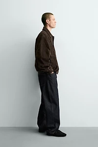 FAUX SUEDE JACKET