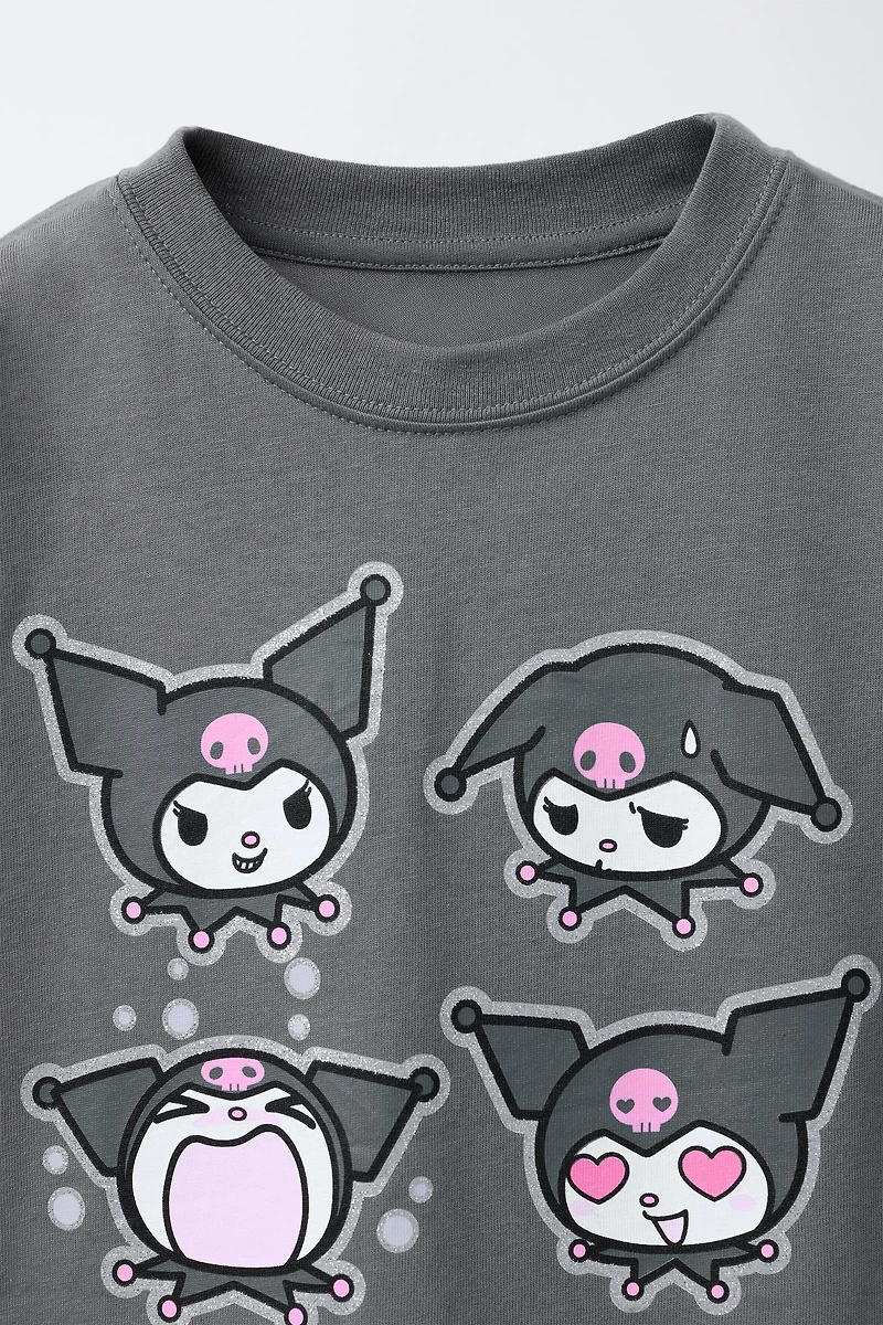 T-SHIRT À STRASS KUROMI © SANRIO