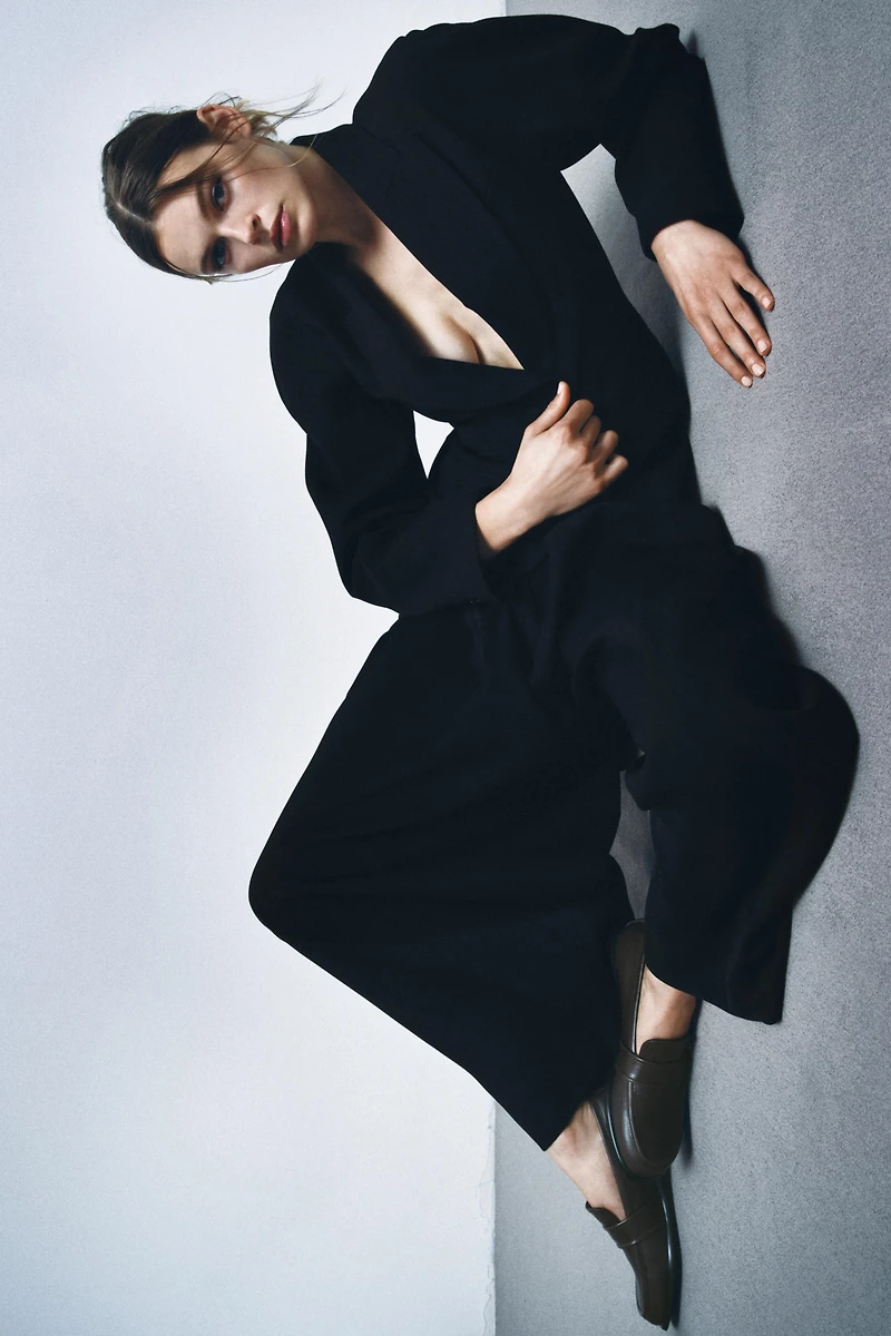 LEATHER BUTTON LOAFERS