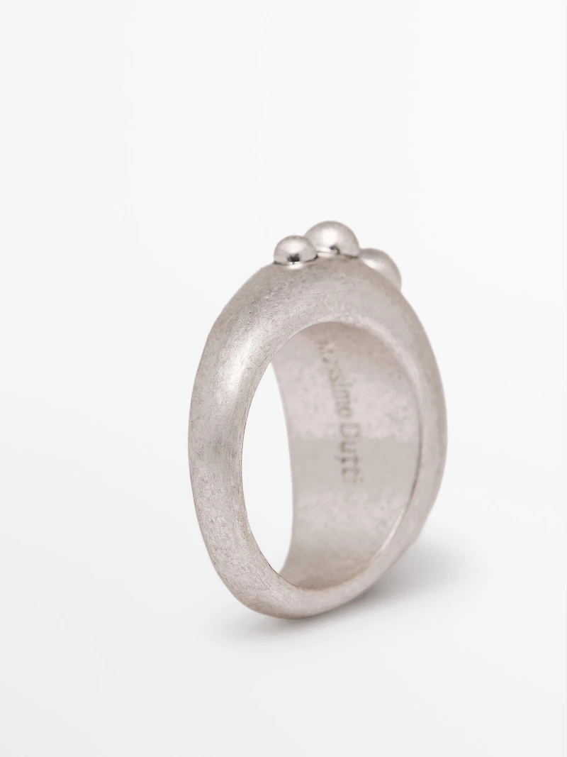 Bague pièces rondes