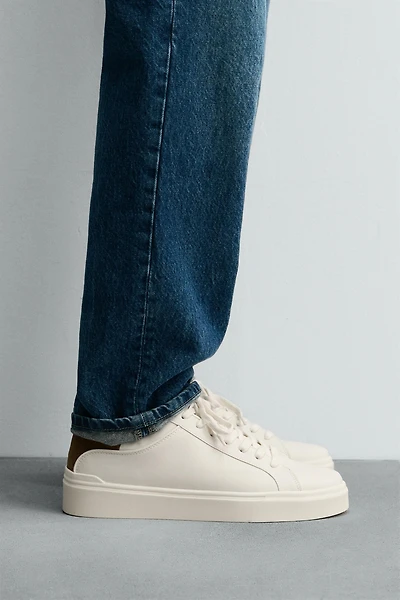 HEEL DETAIL SNEAKERS