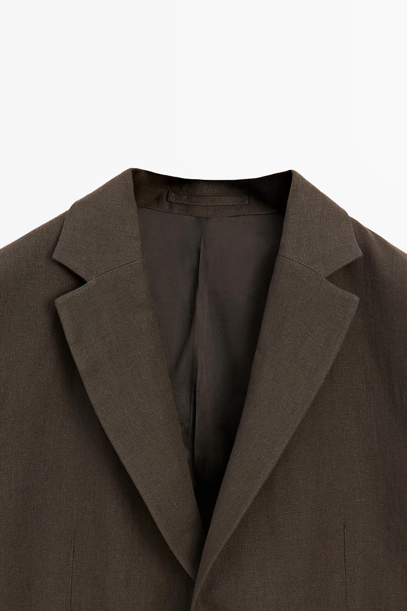 Veste de costume en lin