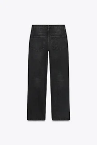 TRF LOW RISE STRAIGHT LEG JEANS