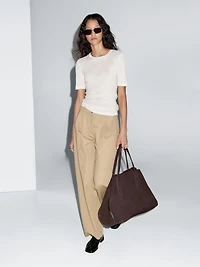 Wide-leg trousers