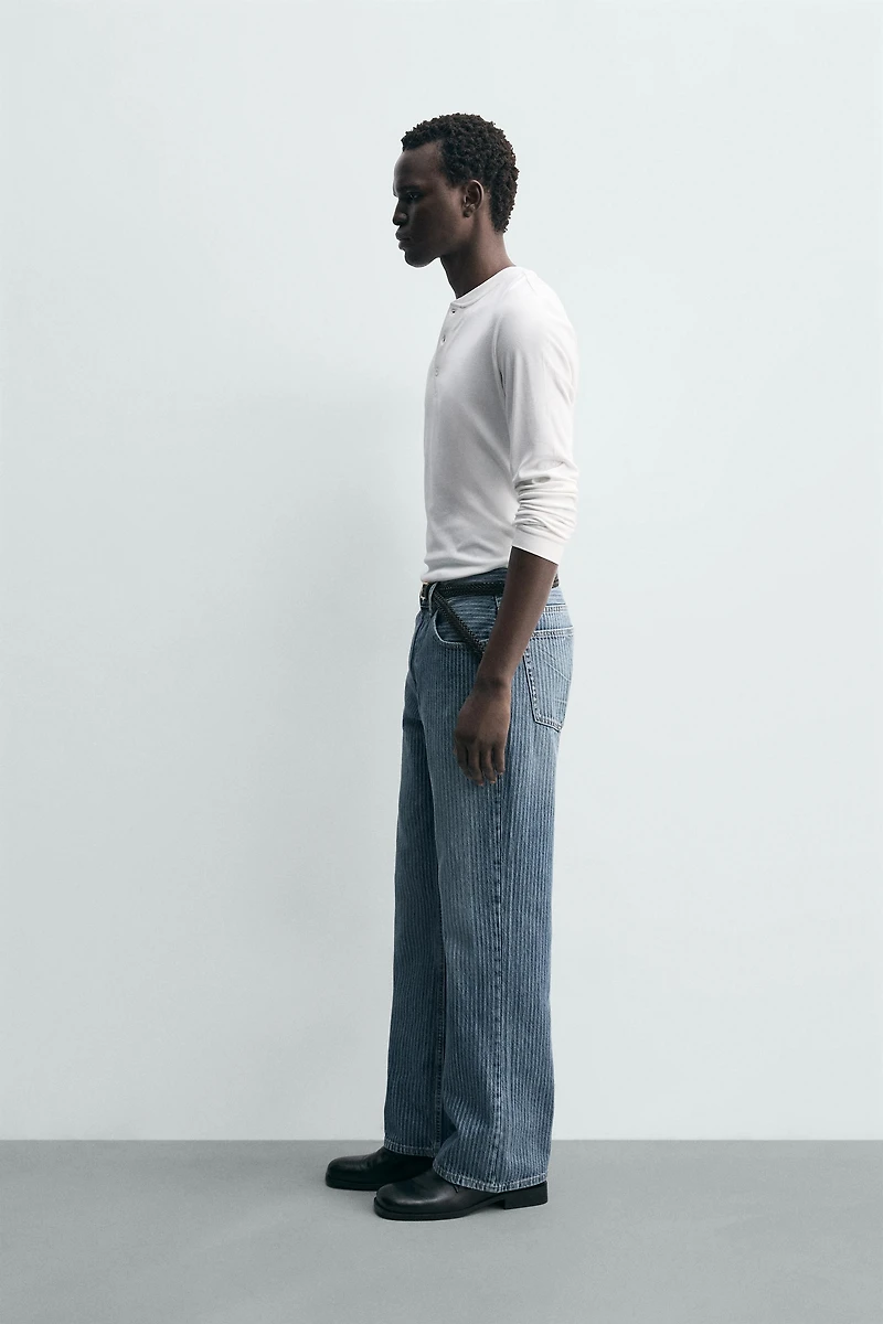 STRUCTURED STRAIGHT FIT BOOTCUT JEANS