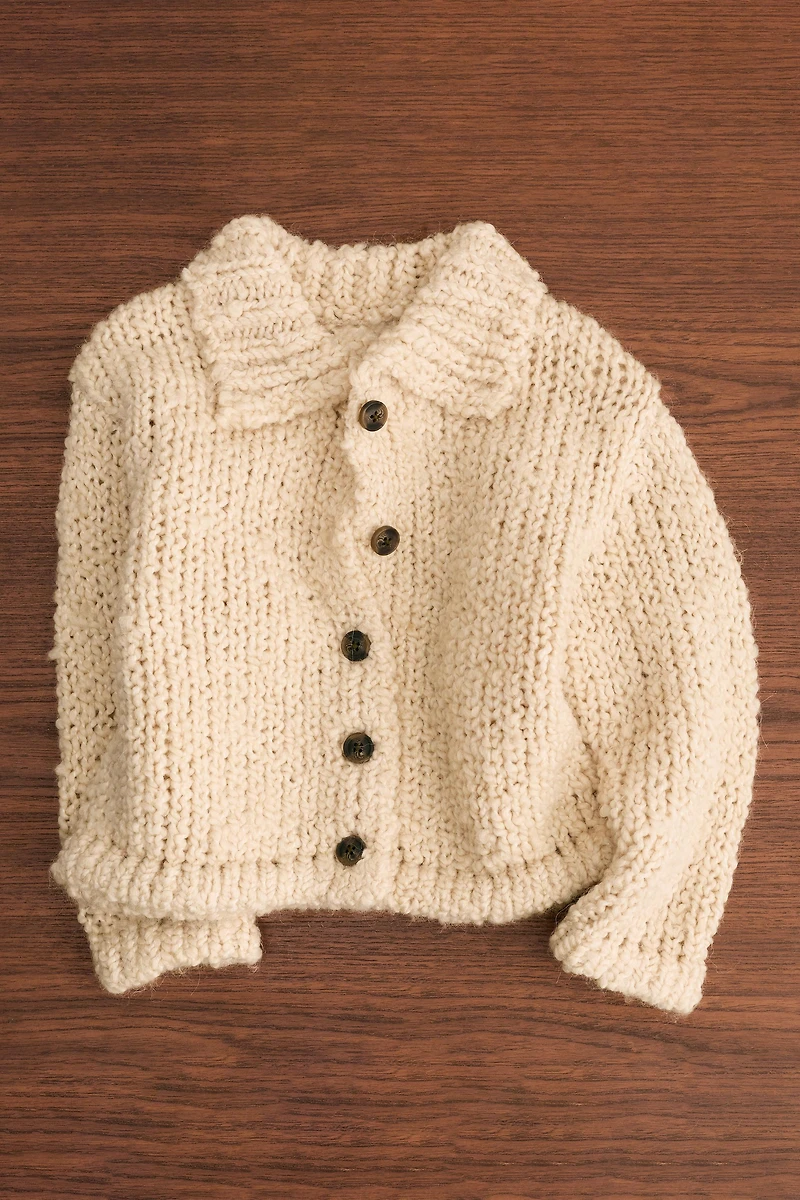 ZARA TIMELESS - WOOL AND ALPACA CARDIGAN