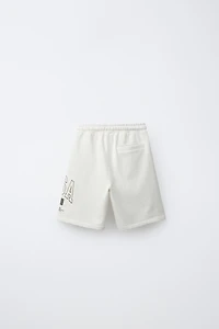 PLUSH JOGGING SHORTS