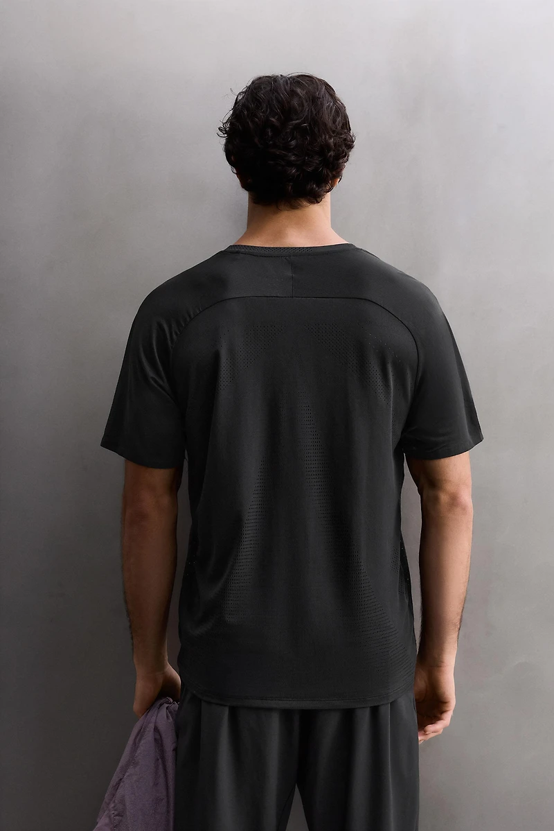 PERFORATED TECHNICAL T-SHIRT