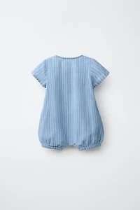 STRIPED ROMPER