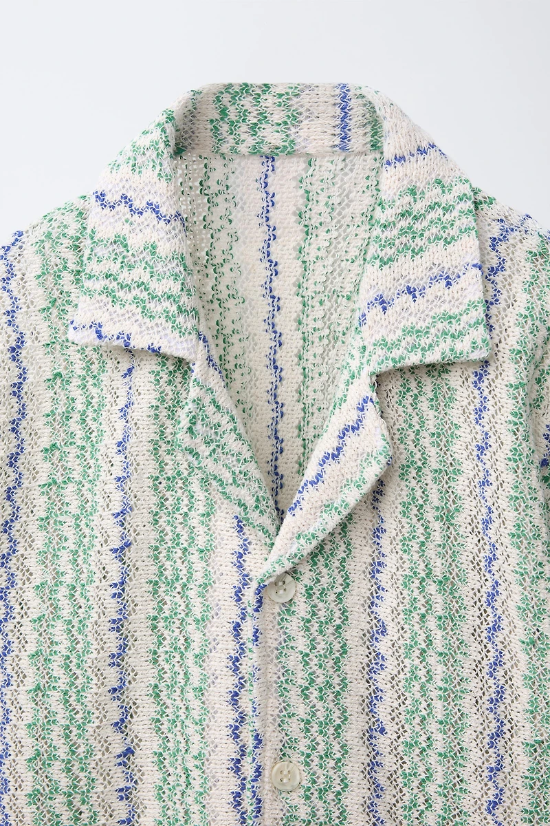 WAVY TEXTURED SHIRT