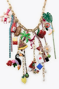 CHARM LINK NECKLACE