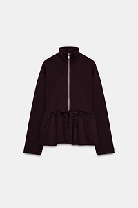 BLOUSON BOMBER BIMATIÈRE À BASQUE