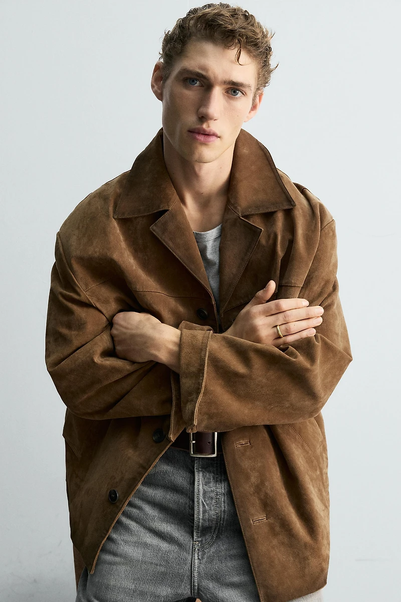 LIMITED EDITION SUEDE LEATHER JACKET