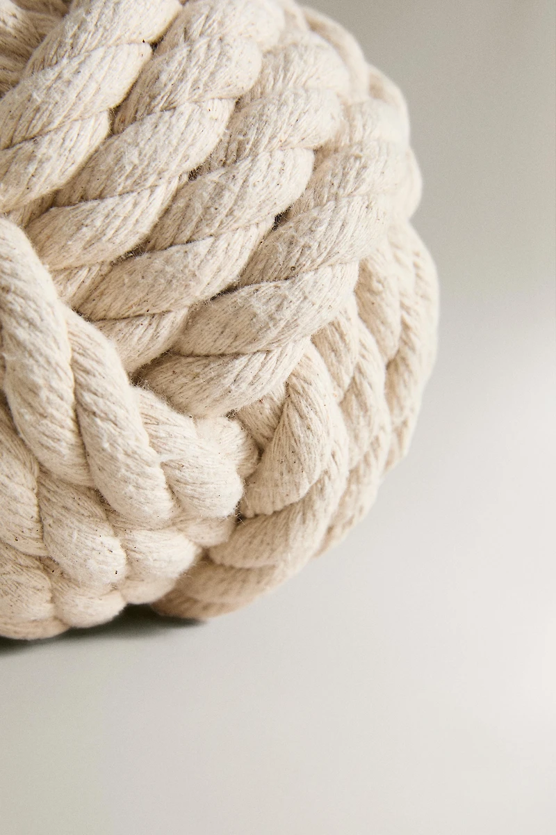 KNOTTED DOORSTOP