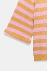 STRIPED KNIT TOP