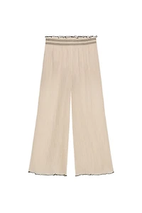 CULOTTES WITH CONTRASTING SEAMS