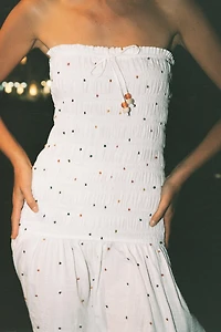 ROBE MIDI POMPONS