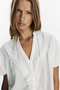 PUFF SLEEVE BLOUSE