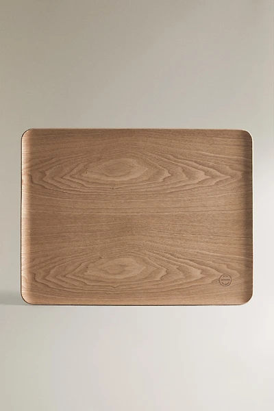 LARGE RECTANGULAR WOODEN TRAY