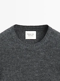 Knit alpaca blend sweater - LIMITED