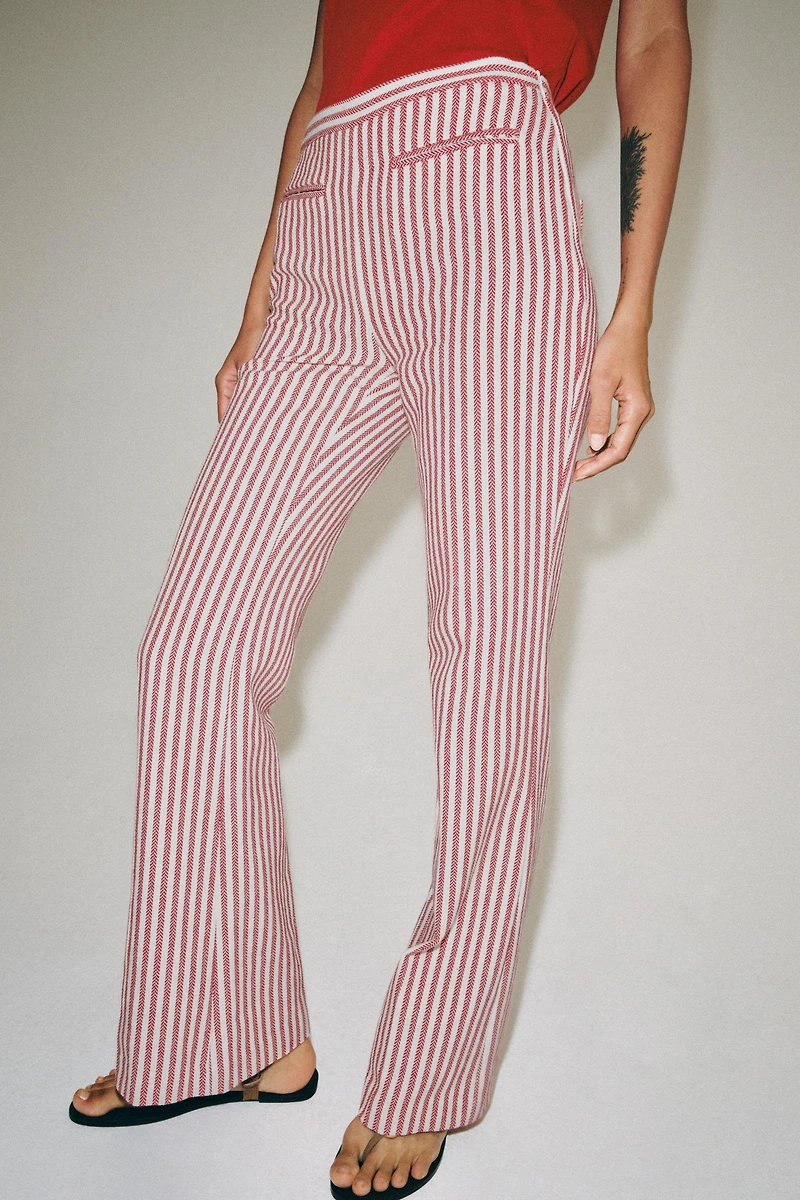 ZW COLLECTION STRIPED PANTS