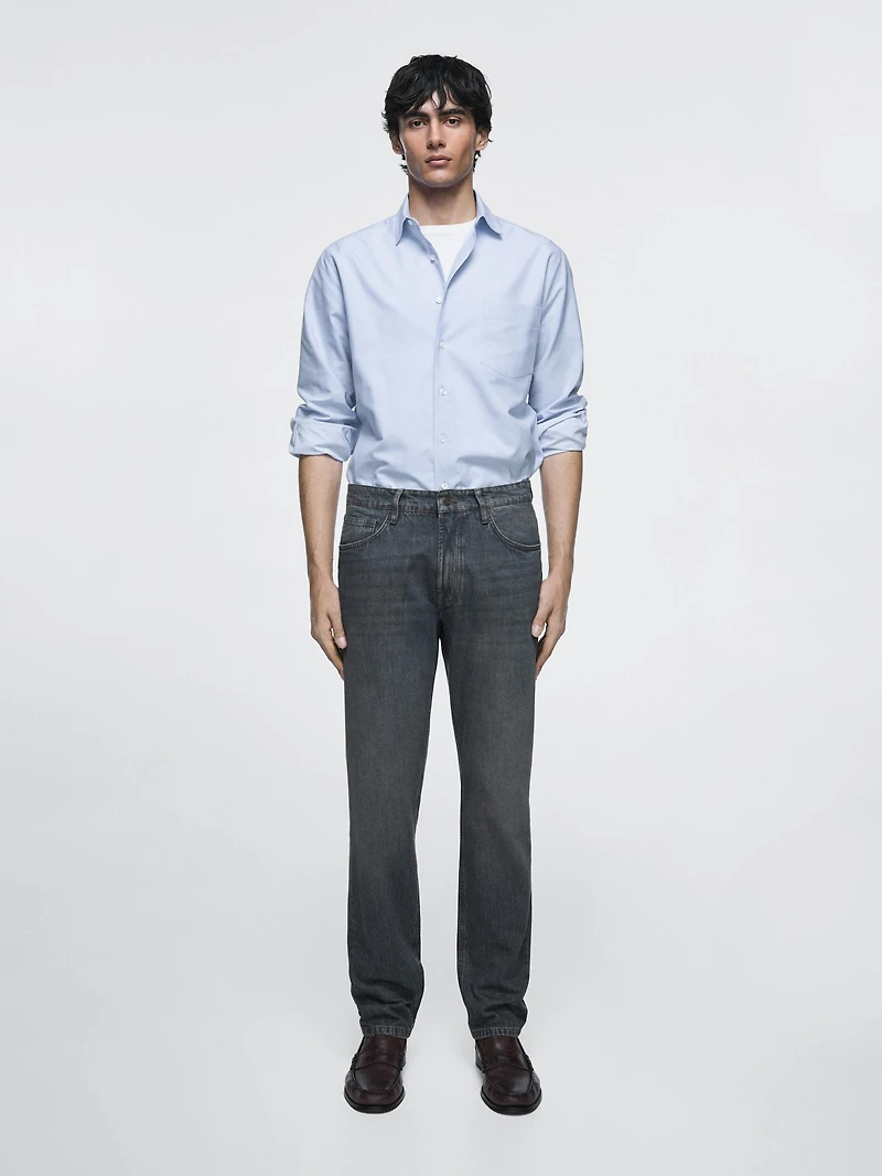 Tapered fit jeans
