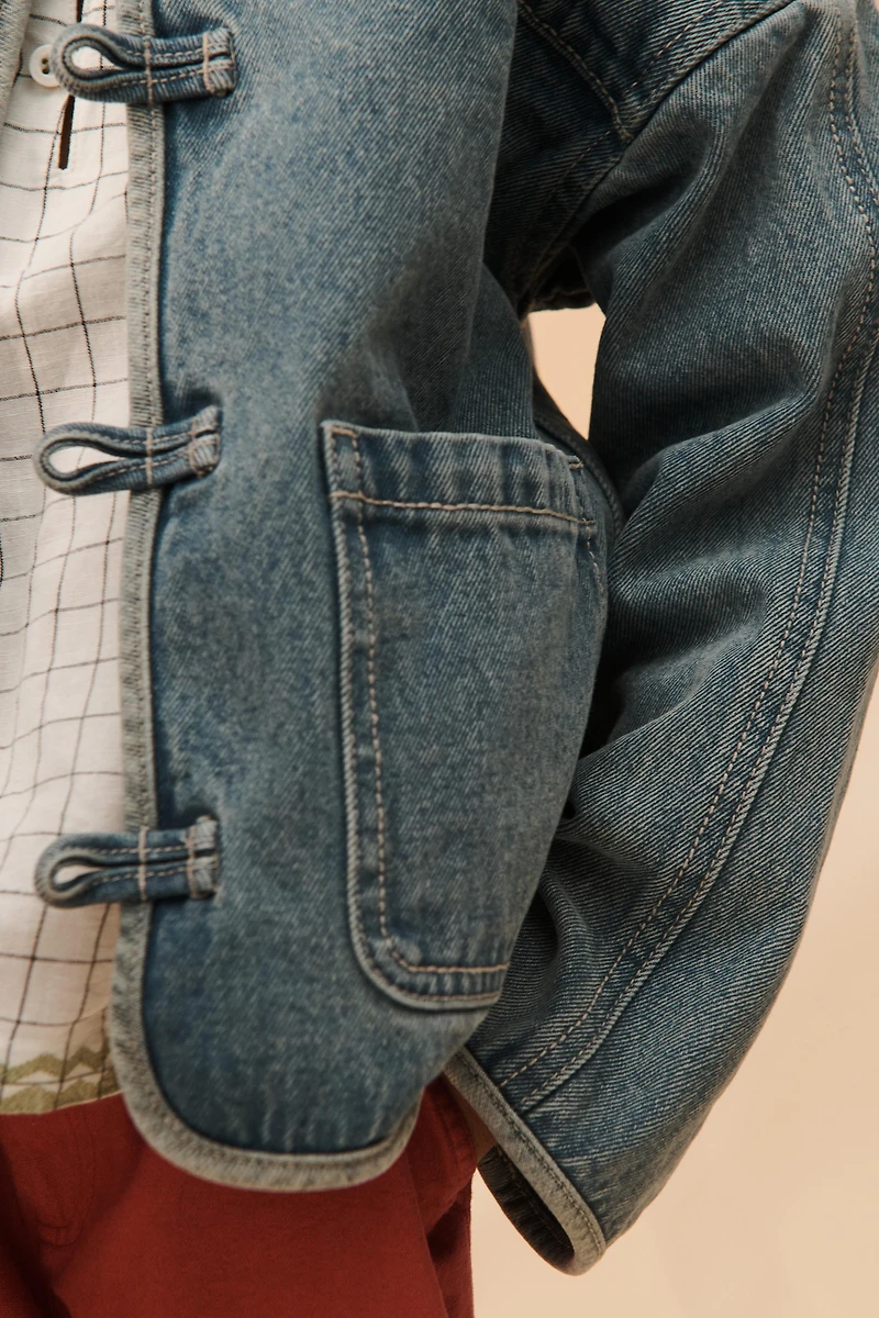 LIMITED EDITION DISTRESSED DENIM JACKET