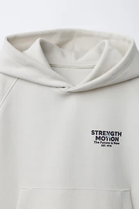 INTERLOCK SWEATSHIRT AND JOGGER SET