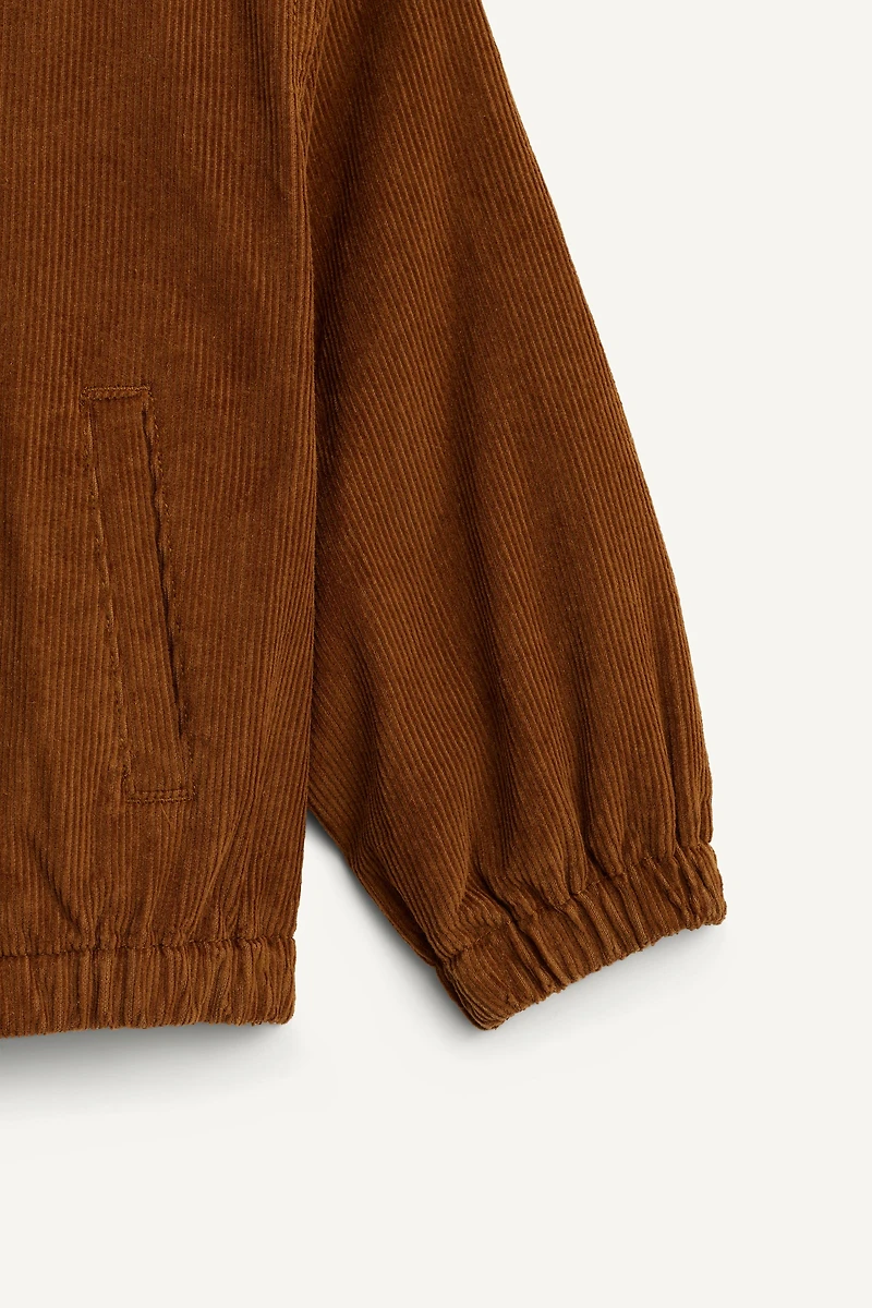 BLOUSON BOMBER EN CORDUROY ÉDITION LIMITÉE