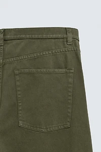 PANTALON BATTLE COUPE DÉCONTRACTÉE DÉLAVÉ