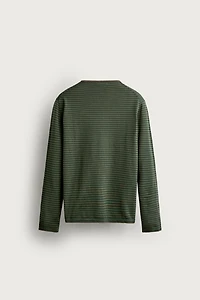 STRIPED REGULAR FIT JUMPER