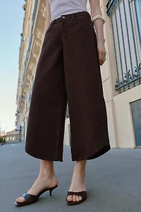 JEAN Z1975 BALLOON TAILLE HAUTE OURLET ASYMÉTRIQUE