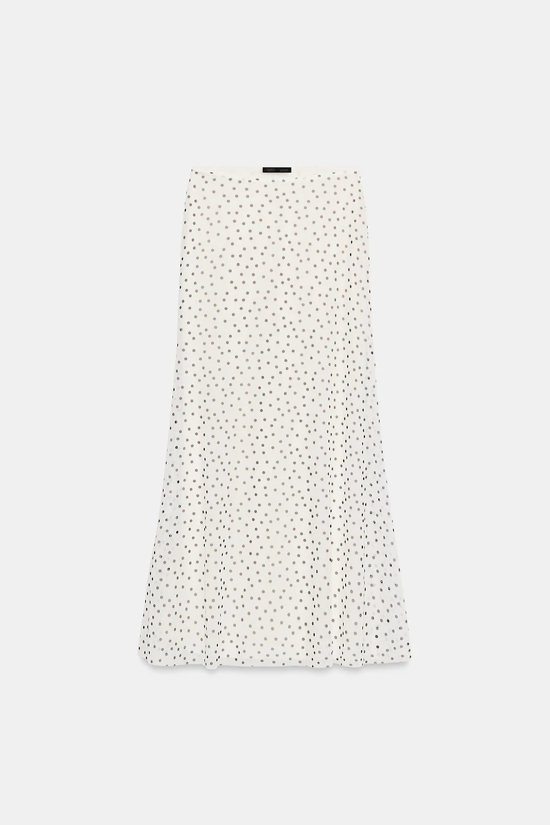 JUPE EN TULLE À IMPRIMÉ ANIMALIER