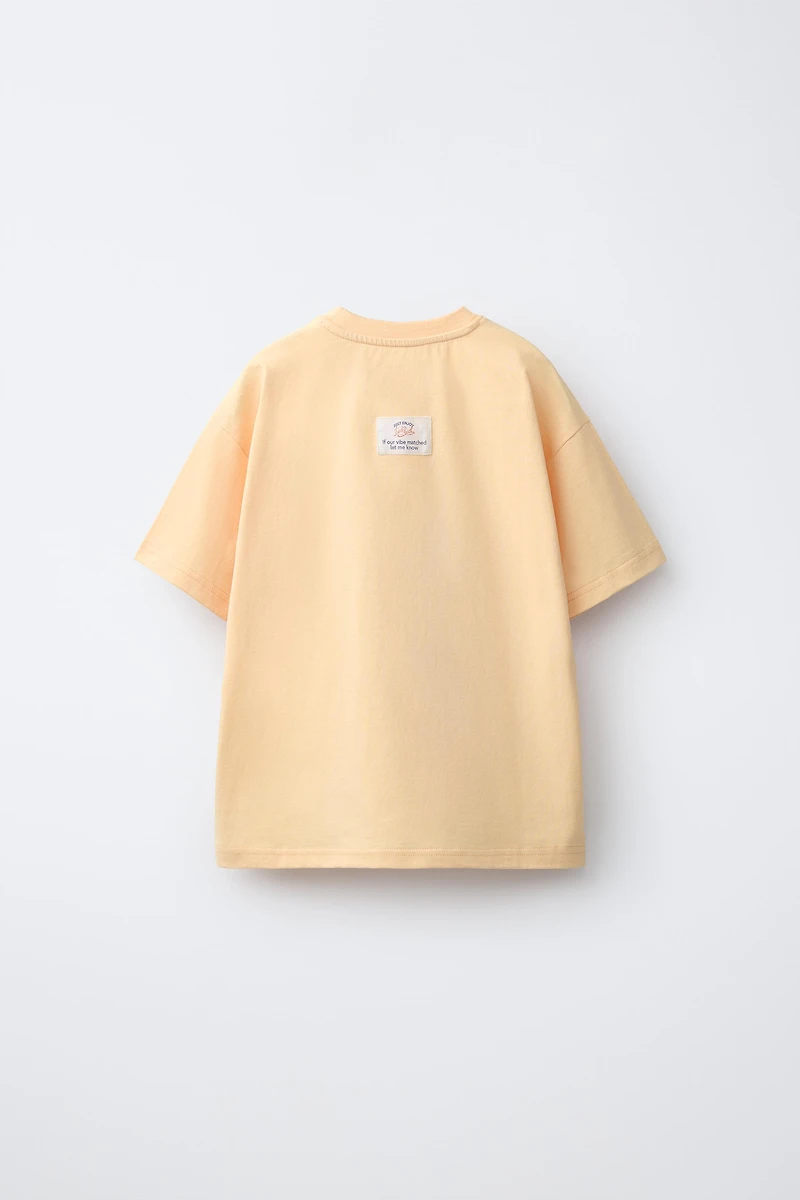 TEXT PRINT T-SHIRT