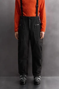RECCO® WATERPROOF SHELL PUFFER SKI PANTS